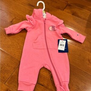 Champion Bright Pink Kids Footie